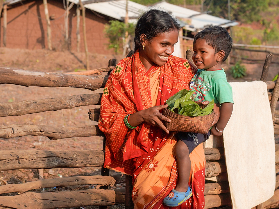 Pregnant Mother Walking
